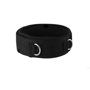 Weightlifting Thigh Strap D-Ring Padded Straps for Cable machine & Elastic bands